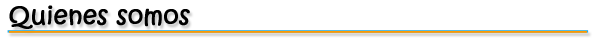 Quienes somos